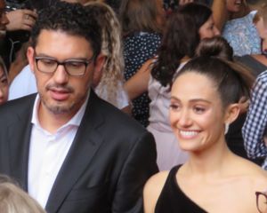 로섬과 남편 샘 에스마일 (2018년 9월)