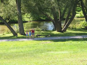 뉴마켓의 공원 여름