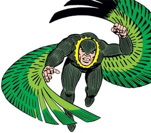 블랙키 드라고가 벌처로 활동하는 모습. 존 로미타 시니어의 그림.