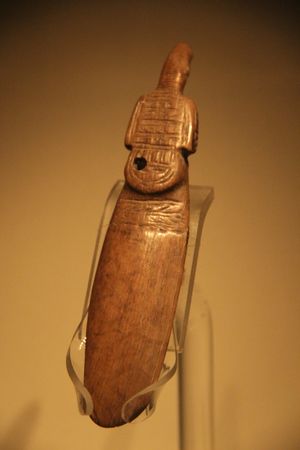 신석기 상아 봉황. 허무두 문화