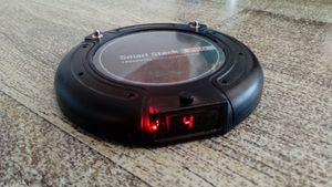 손님에게 주문을 받으라고 알리는 레스토랑 호출기