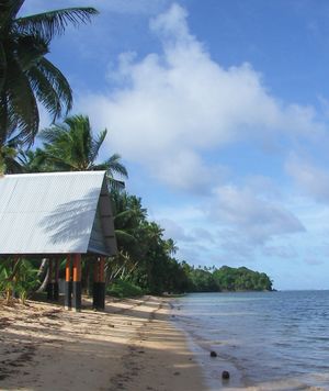 멜레케오크 주의 해변