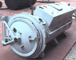 잠수 부상자를 위한 단일 환자 재압 챔버