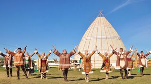 에벤키인은 에벤키 자치구와 사하 공화국 및 그 외 지역의 원주민이다.