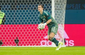 2018년 러시아 대표팀에서 활약하는 루뇨프