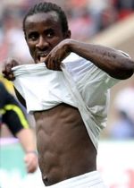 2010년 CSKA 소속 세이두 둠비아