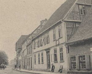 파르힘의 몰트케 생가. 몰트케의 백부의 집이었다.