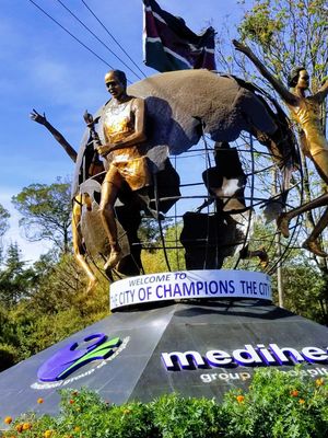 케냐 엘도레트에 위치한 챔피언스 기념비