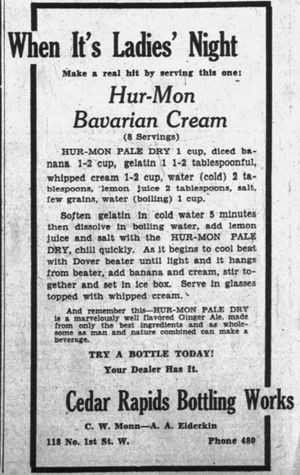 1929년의 바바리안 크림 레시피. 요리나 달걀이 필요하지 않았다.