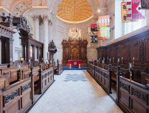 런던 세인트 폴 대성당에 있는 성 마이클 및 성 조지 훈장 예배당