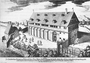 독일 코부르크의 리얼 테니스 하우스