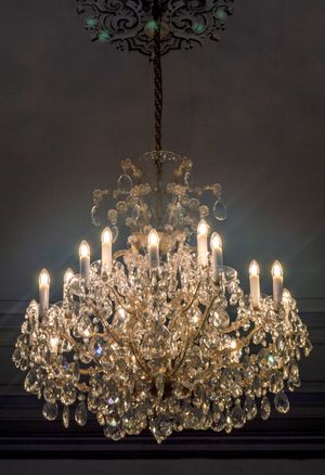 체코 공화국의 보헤미안 샹들리에