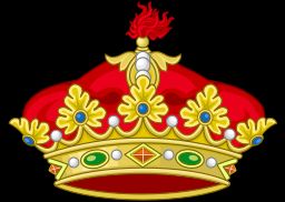 스페인 인판테의 문장학 왕관