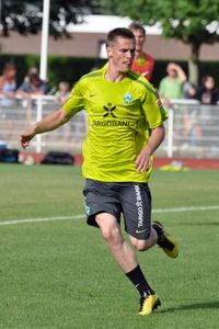 2010년 베르더 브레멘에서 훈련 중인 로젠베리