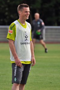 베르더 브레멘에서 훈련 중인 로젠베리.