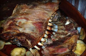 구운 양고기 갈비