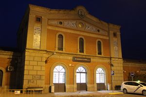 탈라베라데라레이나 기차역의 정면