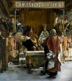 1492년 에밀리오 살라 프랑세스에밀리오 살라 프랑세스의 그림, 유대인 추방