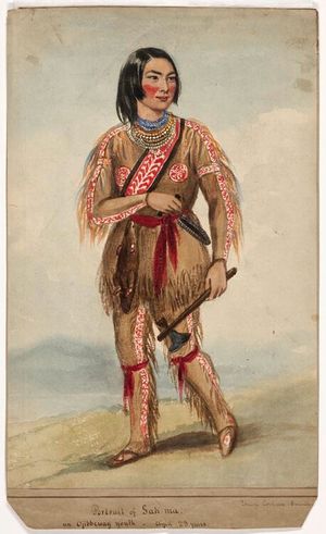 루이자 코르보, Sah-Mah (토바코), 1844.