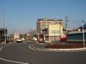 역 앞 로터리 (2007년 1월)