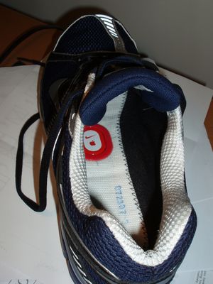 나이키+ 아이팟 송신기가 장착된 나이키+ 신발