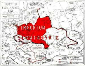볼레스와프 피아세츠키가 이끄는 국민 연맹에 의해 제2차 세계 대전 동안 구상된 슬라브 제국의 비전