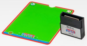 벡트렉스는 화면의 한계를 보완하기 위해 컬러 오버레이 시트와 함께 제공되었다.