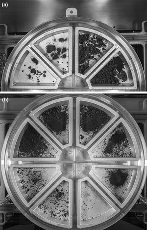 벤누에서 지구로 전달된 샘플