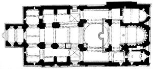 스베티츠호벨리 대성당 평면도