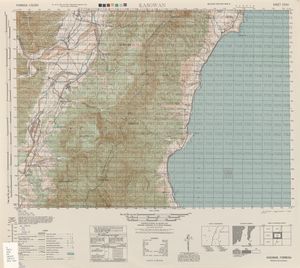 창빈 지역을 포함한 지도 (1944)