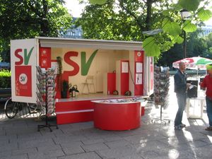 2007년 지방 의회 선거 당시 캠페인 모습