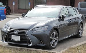 렉서스 GS(후기형) 정측면