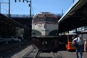 암트랙 캐스케이드 NPCU No. 90252, 오리건주 포틀랜드 유니언 역