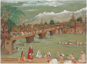 1872년 스리나가르의 모습