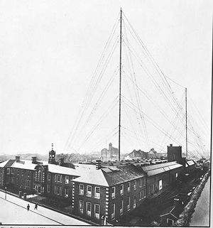 1920년 마르코니의 뉴 스트리트 공장