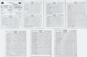 2010년 윔블던 선수권 대회에서 존 이스너 대 니콜라 마위의 경기 스코어 카드