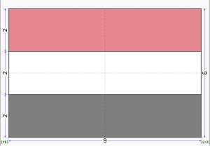 예멘 국기 제작 시트