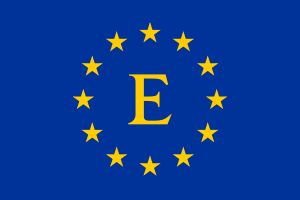 1985년 아돈니노(Adonnino) 보고서에서 제안된 유럽의 공동체를 위한 "기와 문장"