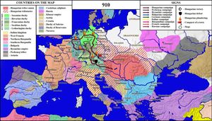 910년 동프랑크 공국에서의 헝가리 원정
