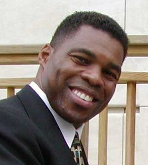 A picture of Herschel Walker posing.