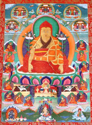 돌포파 셰랍 걀첸의 탕카