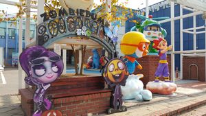 서울애니메이션센터에 전시된 좀걸, 좀빌, 좀펫