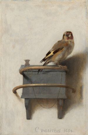 『황금방울새』（The Goldfinch、카렐 파브리티우스, 1654년）