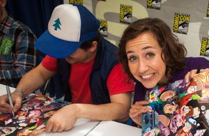 제이슨 리터와 크리스틴 샬 (2013년 샌디에이고 코믹콘)