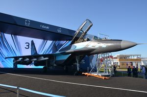 MAKS 2019 국제 항공 우주 살롱의 MiG-35 수출형