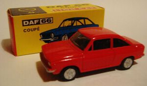 Lion Toys DAF 66 Coupe model.