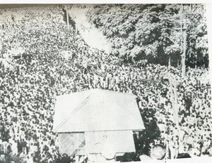 셰이크 압둘라의 장례 행렬