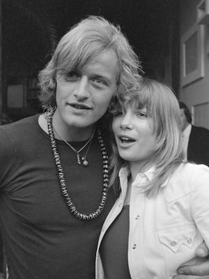 1972년 6월의 륏허르 하우어르와 모니크 판 더 벤