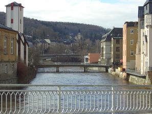 츠비카우어 물데강 위의 다리들