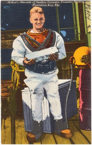 McKee's Museum of Sunken Treasure, Treasure Harbor, Plantation Key, Florida